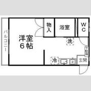 MYコーポ(家具家電付)の間取り画像