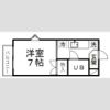 ピースフル錦町(家具家電付)の間取り画像