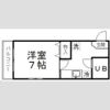 ピースフル錦町(家具家電付)の間取り画像
