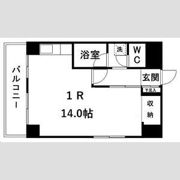 メゾンドールヘンミの間取り画像