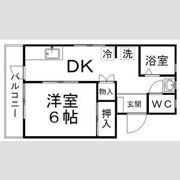 佐昭コーポの間取り画像