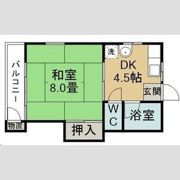 高砂フラワーの間取り画像