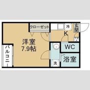 クレフラスト宮城野の間取り画像