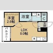 スカイハーツ河原町の間取り画像