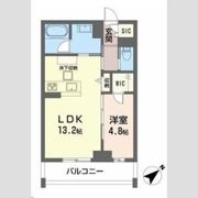 CLASSEUM連坊Ⅲの間取り画像