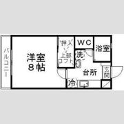 ティエラドミールA棟の間取り画像