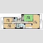 八木山スカイマンションの間取り画像