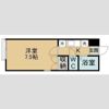 アタゴドミトリー八乙女ⅡA棟の間取り画像