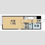 アタゴドミトリー八乙女ⅡA棟の間取り画像