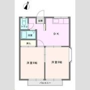 エステートピア翔Bの間取り画像