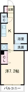 シティーパル本町(V)の間取り画像