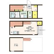 ハーモニーテラス上名古屋Ⅱの間取り画像