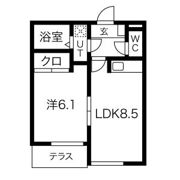 サプリティT.Hの間取り画像