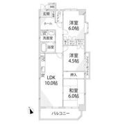 シャトレ北条の間取り画像