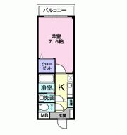 シェルブール西院の間取り画像