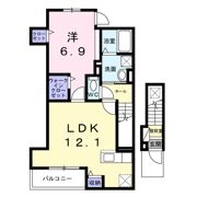 ソレイユの間取り画像