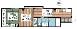 レジデンス上青木西の間取り画像