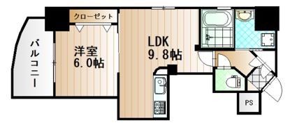 ラブリエ舟入中町の間取り画像