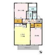 ロワール神鳥谷 Aの間取り画像