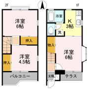 サーパス・21 Aの間取り画像