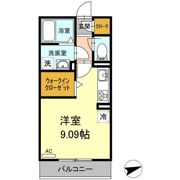 プレジールの間取り画像