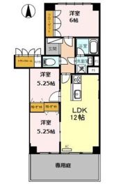 シーアイハイツ南千里 A棟112の間取り画像