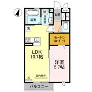 ベルフォーレの間取り画像