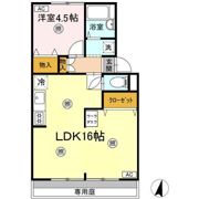 プレジール村央の間取り画像
