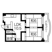 マンション桜本町の間取り画像