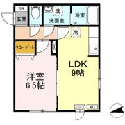 ラ・クレドール城北 Bの間取り画像
