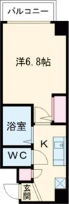 クレストステージ名駅の間取り画像