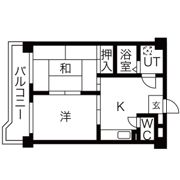 グリーンハイツ東山の間取り画像