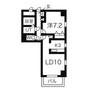 セントクレール元町の間取り画像