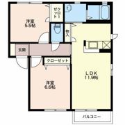 アルメリーナ Bの間取り画像