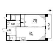 シェソワ八社の間取り画像