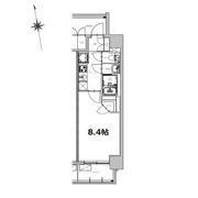S-RESIDENCE今池beleta(ベレータ)の間取り画像
