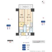 S-RESIDENCE神宮西駅前ascent(アセント)の間取り画像