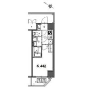 S-RESIDENCE神宮西駅前ascent(アセント)の間取り画像