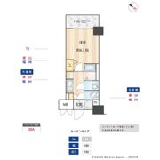S-RESIDENCE神宮西駅前ascent(アセント)の間取り画像