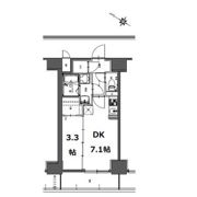 S-RESIDENCE神宮西駅前ascent(アセント)の間取り画像