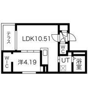 Dominion N27(ドミニオンN27) 仮)N27W3 MSの間取り画像