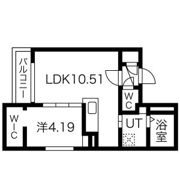 Dominion N27(ドミニオンN27) 仮)N27W3 MSの間取り画像