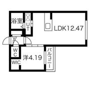 Dominion N27(ドミニオンN27) 仮)N27W3 MSの間取り画像