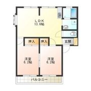 メゾンアンソレイエⅡの間取り画像