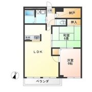 優泰佳ガーデンコートの間取り画像