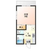 ハイツ田仲の間取り画像