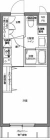 パティーナV代々木上原の間取り画像