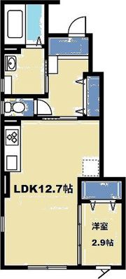 La Maison Hの間取り画像