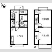 DUPLEX米庄Bの間取り画像