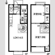 アビタシオン竹ノ山A・Bの間取り画像